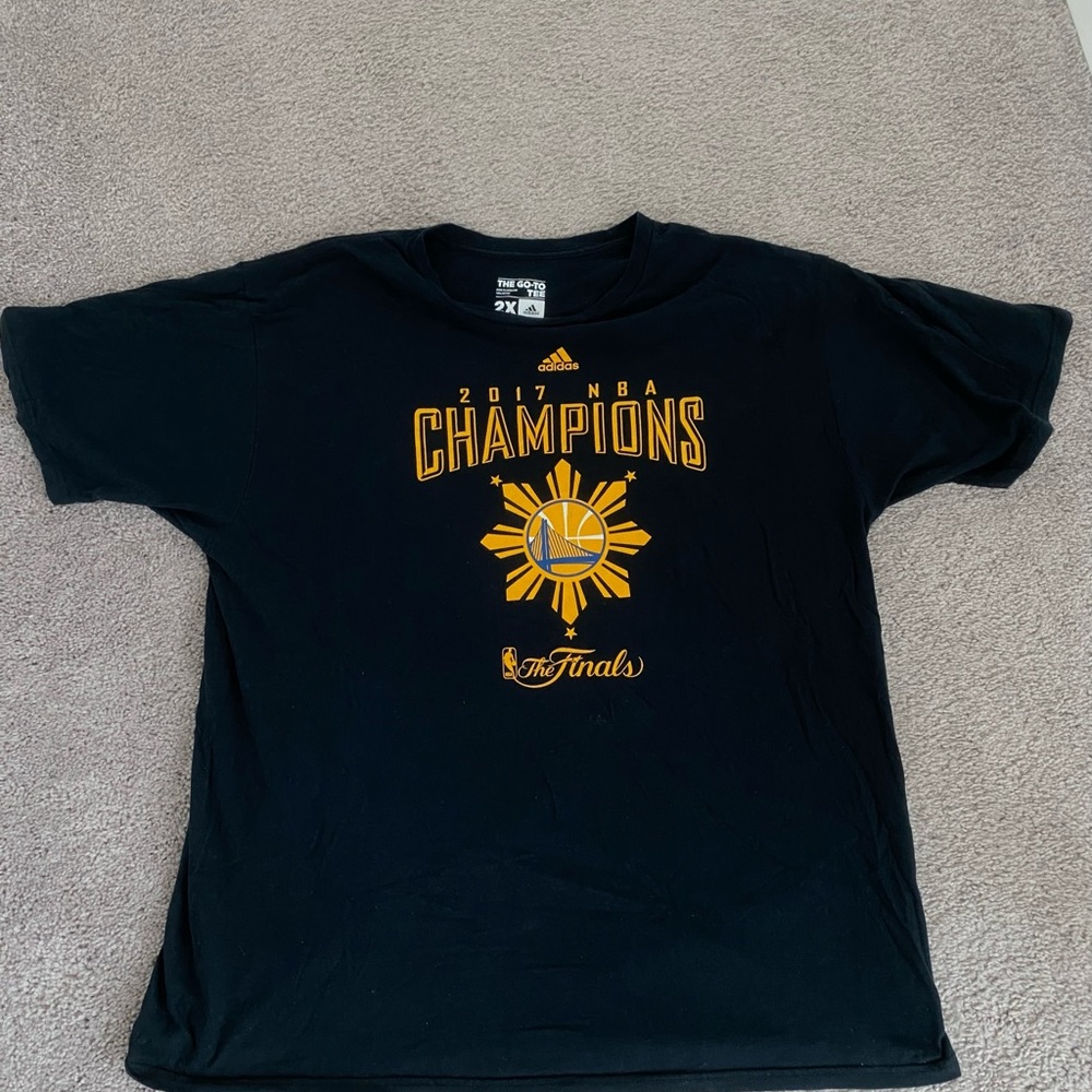 2017 nba champions golden state warriors Tee Shirt Size 2XL